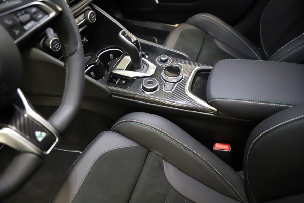 New 2021 Alfa Romeo Giulia Quadrifoglio for sale Sold at Miller Motorcars Aston Martin in Greenwich CT 06830 26