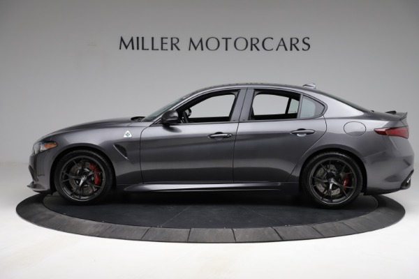 New 2021 Alfa Romeo Giulia Quadrifoglio for sale Sold at Miller Motorcars Aston Martin in Greenwich CT 06830 3