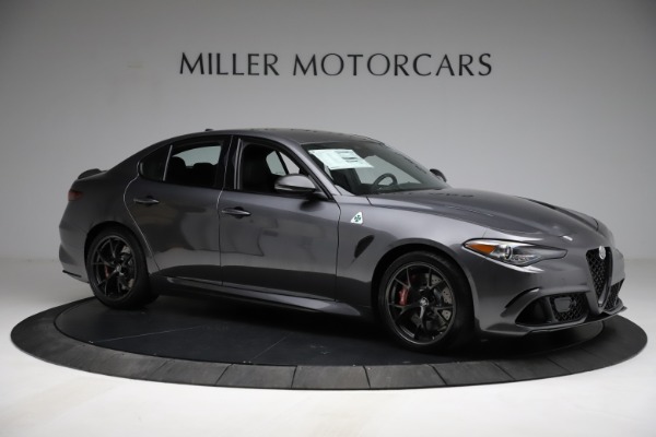 New 2021 Alfa Romeo Giulia Quadrifoglio for sale Sold at Miller Motorcars Aston Martin in Greenwich CT 06830 9