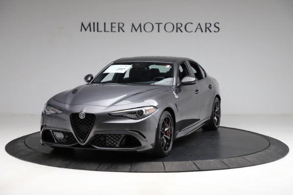 New 2021 Alfa Romeo Giulia Quadrifoglio for sale Sold at Miller Motorcars Aston Martin in Greenwich CT 06830 1