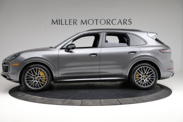 Used 2020 Porsche Cayenne Turbo for sale Sold at Aston Martin of Greenwich in Greenwich CT 06830 3