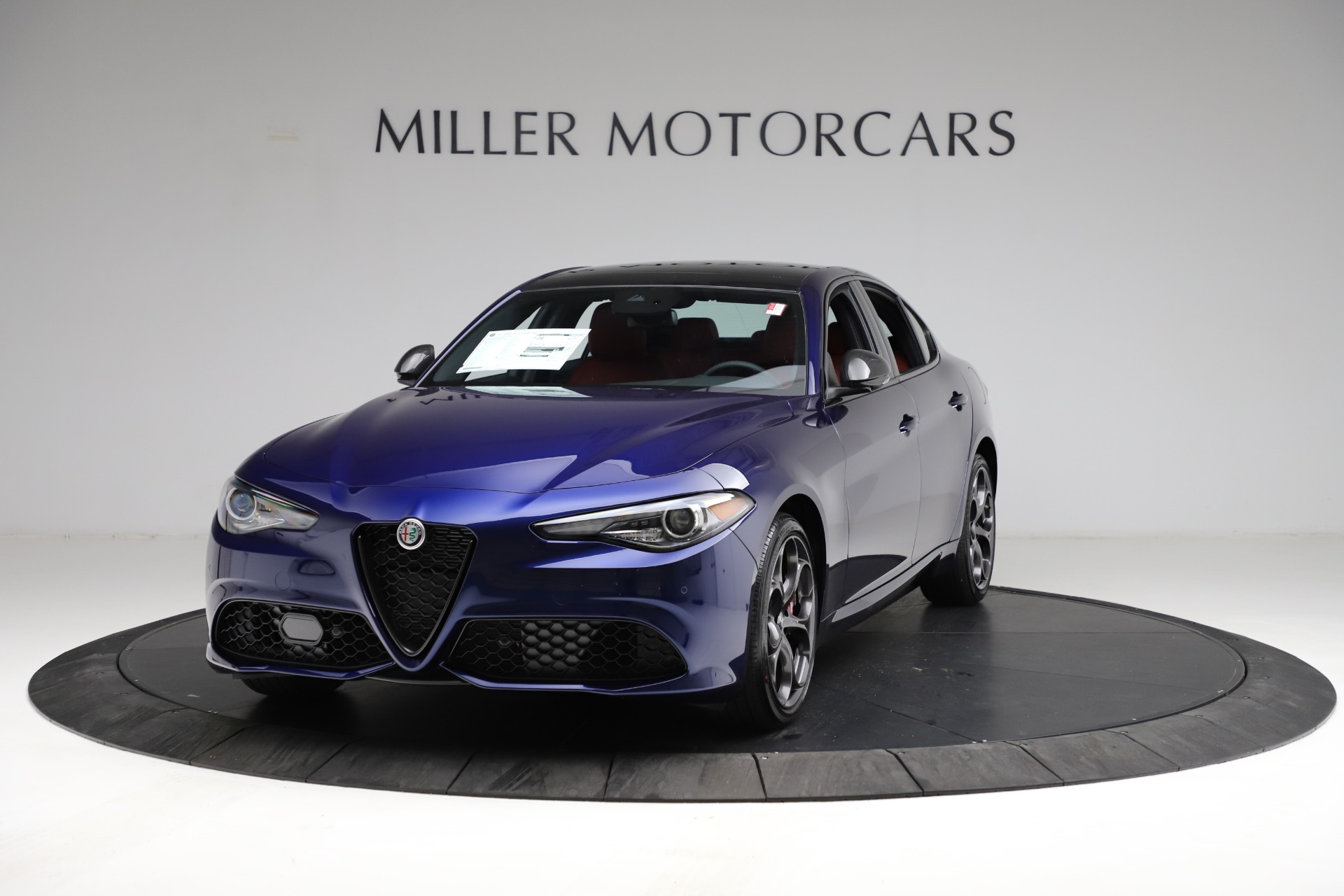 New 2021 Alfa Romeo Giulia Ti Sport for sale Sold at Aston Martin of Greenwich in Greenwich CT 06830 1