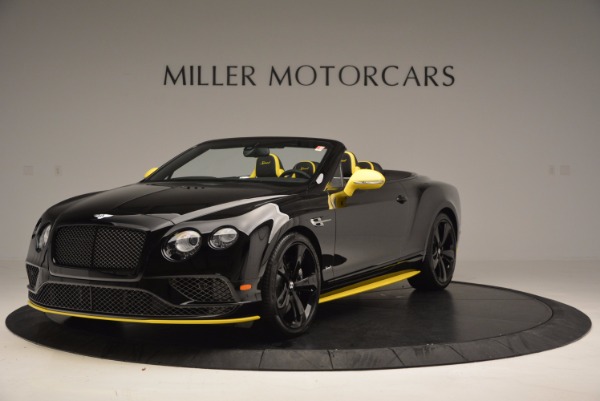 New 2017 Bentley Continental GT Speed Black Edition Convertible GT Speed for sale Sold at Aston Martin of Greenwich in Greenwich CT 06830 1