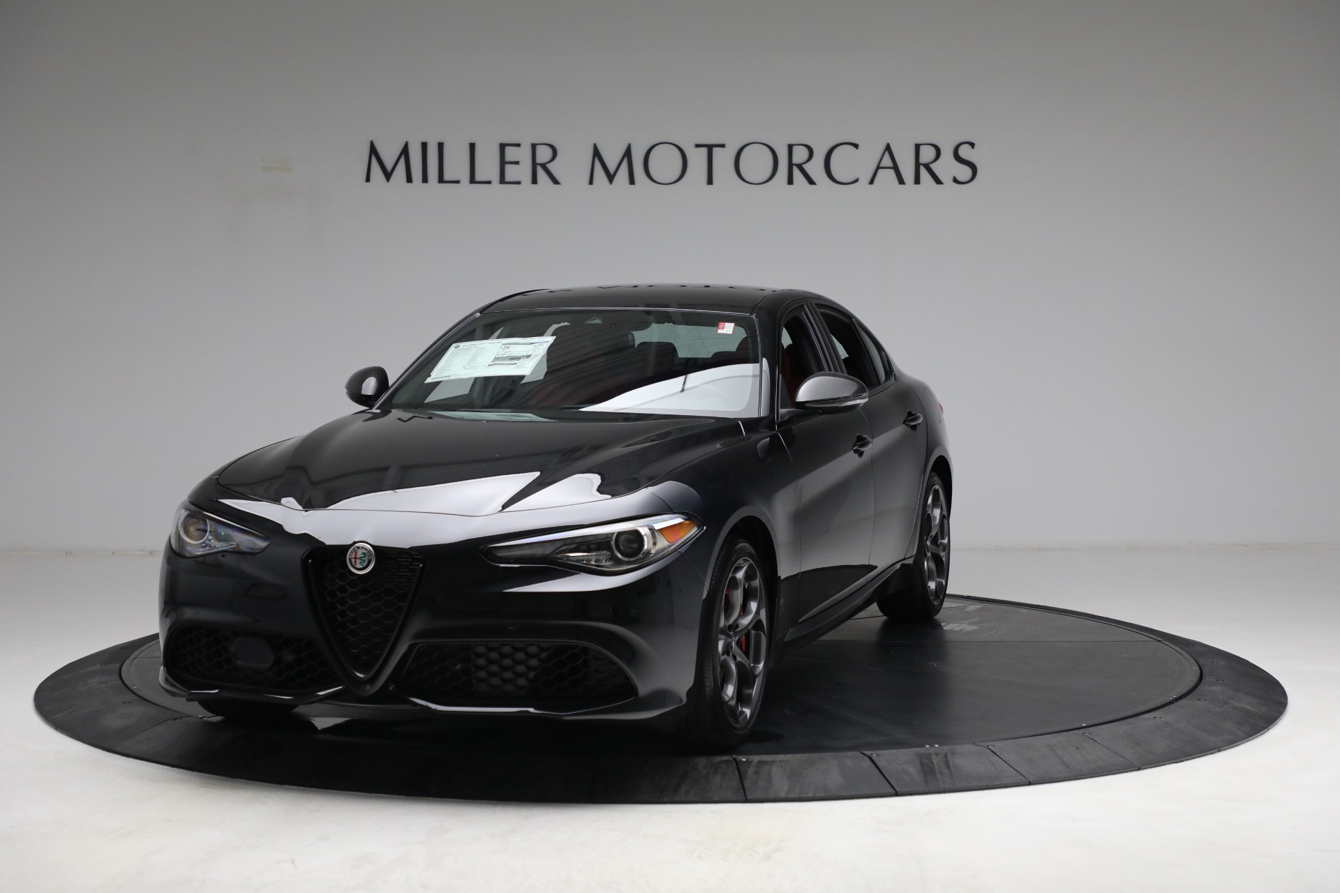 New 2021 Alfa Romeo Giulia Ti Sport Q4 for sale Sold at Aston Martin of Greenwich in Greenwich CT 06830 1