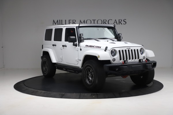 Used 2015 Jeep Wrangler Unlimited Rubicon Hard Rock for sale Sold at Aston Martin of Greenwich in Greenwich CT 06830 11