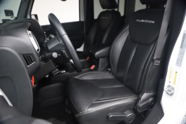 Used 2015 Jeep Wrangler Unlimited Rubicon Hard Rock for sale Sold at Aston Martin of Greenwich in Greenwich CT 06830 16