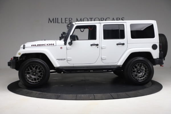 Used 2015 Jeep Wrangler Unlimited Rubicon Hard Rock for sale Sold at Aston Martin of Greenwich in Greenwich CT 06830 3