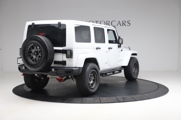 Used 2015 Jeep Wrangler Unlimited Rubicon Hard Rock for sale Sold at Aston Martin of Greenwich in Greenwich CT 06830 7