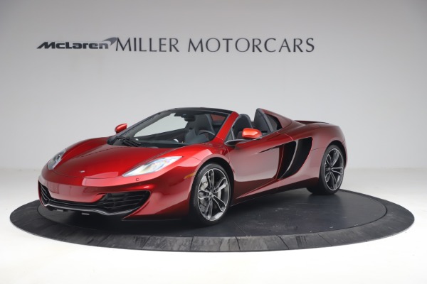 Used 2013 McLaren MP4-12C Spider for sale $134,900 at Aston Martin of Greenwich in Greenwich CT 06830 1