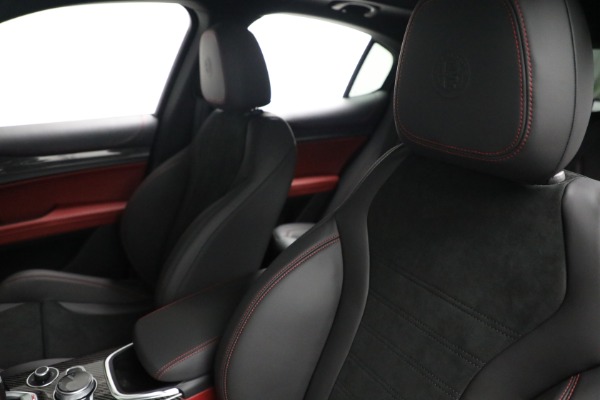 New 2021 Alfa Romeo Stelvio Quadrifoglio for sale Sold at Miller Motorcars Aston Martin in Greenwich CT 06830 15