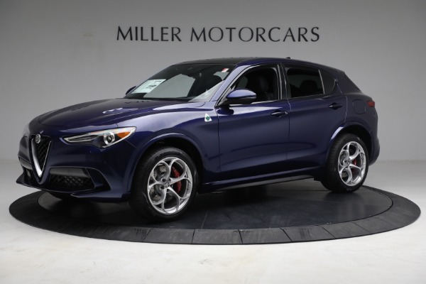 New 2021 Alfa Romeo Stelvio Quadrifoglio for sale Sold at Miller Motorcars Aston Martin in Greenwich CT 06830 2