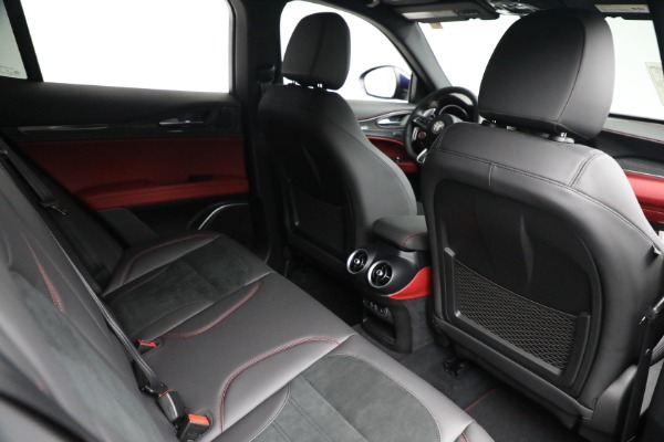 New 2021 Alfa Romeo Stelvio Quadrifoglio for sale Sold at Miller Motorcars Aston Martin in Greenwich CT 06830 24