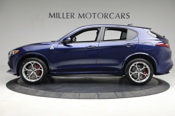 New 2021 Alfa Romeo Stelvio Quadrifoglio for sale Sold at Miller Motorcars Aston Martin in Greenwich CT 06830 3