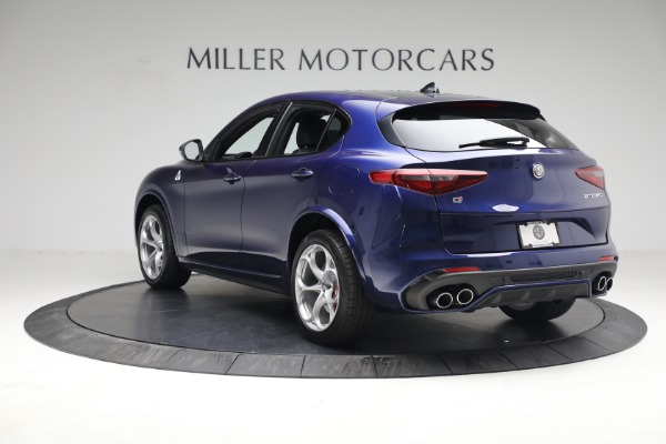 New 2021 Alfa Romeo Stelvio Quadrifoglio for sale Sold at Miller Motorcars Aston Martin in Greenwich CT 06830 5
