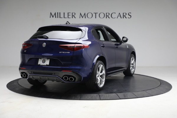 New 2021 Alfa Romeo Stelvio Quadrifoglio for sale Sold at Miller Motorcars Aston Martin in Greenwich CT 06830 7