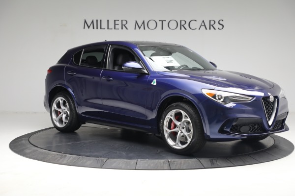 New 2021 Alfa Romeo Stelvio Quadrifoglio for sale Sold at Miller Motorcars Aston Martin in Greenwich CT 06830 9