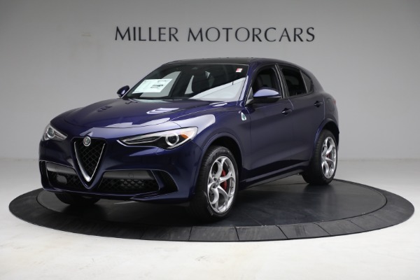 New 2021 Alfa Romeo Stelvio Quadrifoglio for sale Sold at Miller Motorcars Aston Martin in Greenwich CT 06830 1
