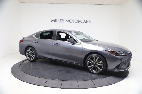 Used 2019 Lexus ES 350 F SPORT for sale Sold at Miller Motorcars Aston Martin in Greenwich CT 06830 10