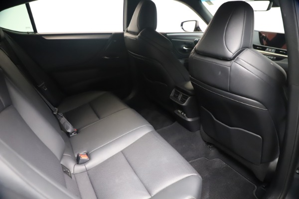 Used 2019 Lexus ES 350 F SPORT for sale Sold at Miller Motorcars Aston Martin in Greenwich CT 06830 21