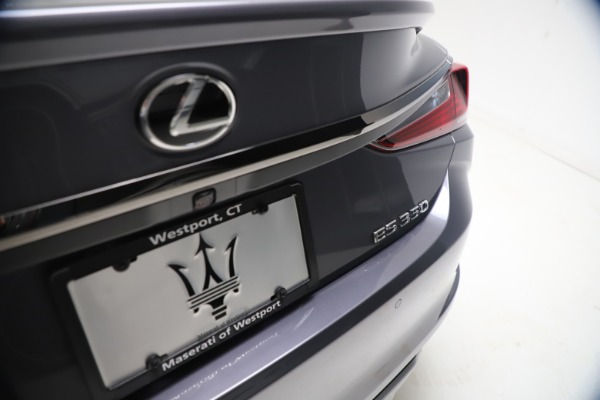 Used 2019 Lexus ES 350 F SPORT for sale Sold at Aston Martin of Greenwich in Greenwich CT 06830 23