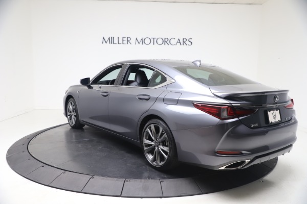 Used 2019 Lexus ES 350 F SPORT for sale Sold at Miller Motorcars Aston Martin in Greenwich CT 06830 5