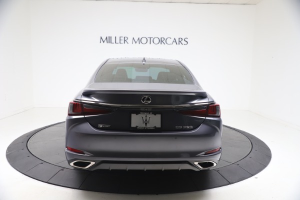 Used 2019 Lexus ES 350 F SPORT for sale Sold at Miller Motorcars Aston Martin in Greenwich CT 06830 6