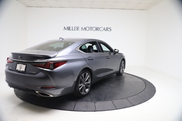 Used 2019 Lexus ES 350 F SPORT for sale Sold at Miller Motorcars Aston Martin in Greenwich CT 06830 7