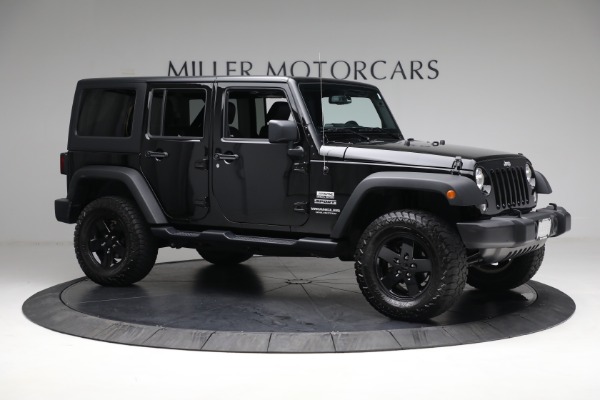 Used 2017 Jeep Wrangler Unlimited Sport S for sale Sold at Aston Martin of Greenwich in Greenwich CT 06830 10