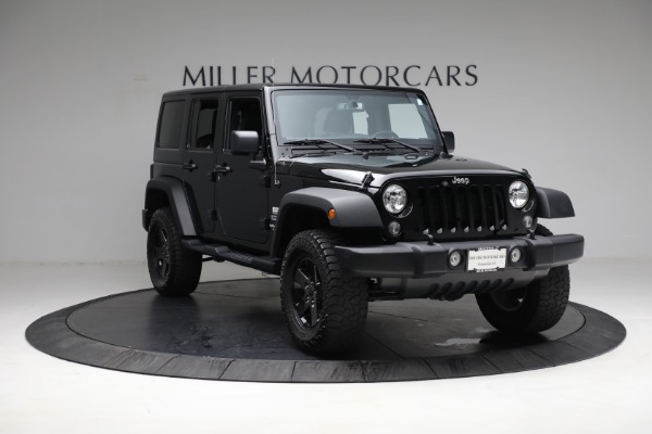 Used 2017 Jeep Wrangler Unlimited Sport S for sale Sold at Aston Martin of Greenwich in Greenwich CT 06830 11
