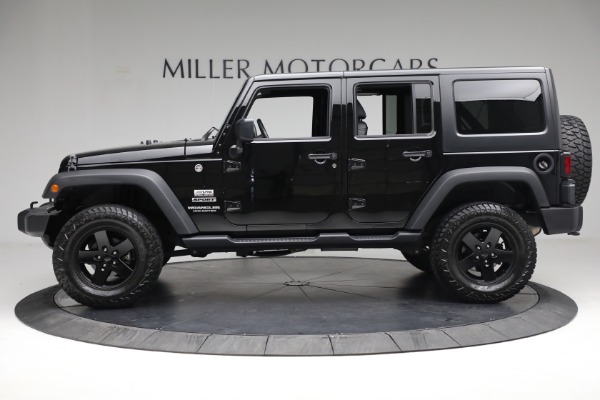 Used 2017 Jeep Wrangler Unlimited Sport S for sale Sold at Aston Martin of Greenwich in Greenwich CT 06830 3
