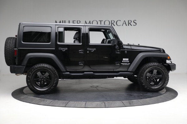 Used 2017 Jeep Wrangler Unlimited Sport S for sale Sold at Aston Martin of Greenwich in Greenwich CT 06830 9