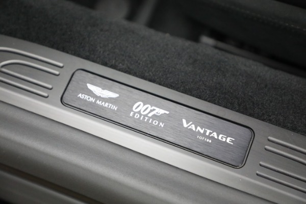 Used 2021 Aston Martin Vantage 007 Bond Edition for sale Sold at Aston Martin of Greenwich in Greenwich CT 06830 27