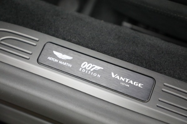 Used 2021 Aston Martin Vantage 007 Bond Edition for sale Sold at Miller Motorcars Aston Martin in Greenwich CT 06830 27