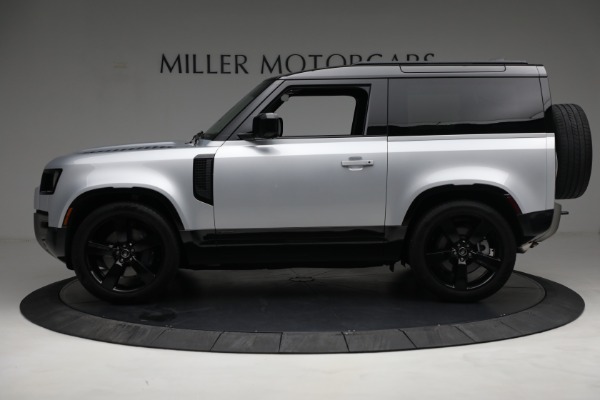 Used 2021 Land Rover Defender 90 X-Dynamic S for sale Sold at Miller Motorcars Aston Martin in Greenwich CT 06830 3
