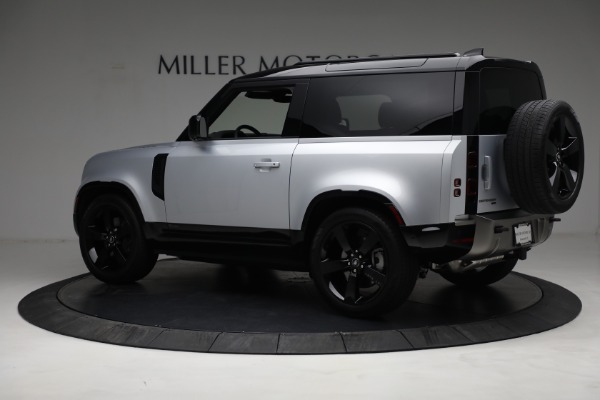 Used 2021 Land Rover Defender 90 X-Dynamic S for sale Sold at Miller Motorcars Aston Martin in Greenwich CT 06830 4