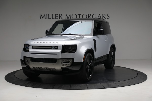 Used 2021 Land Rover Defender 90 X-Dynamic S for sale Sold at Miller Motorcars Aston Martin in Greenwich CT 06830 1