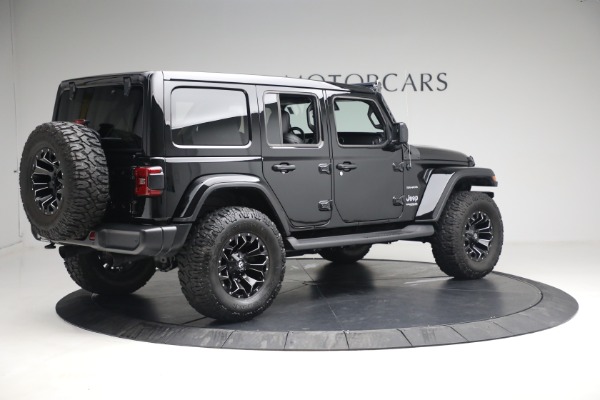 Used 2020 Jeep Wrangler Unlimited Sahara for sale Sold at Aston Martin of Greenwich in Greenwich CT 06830 10