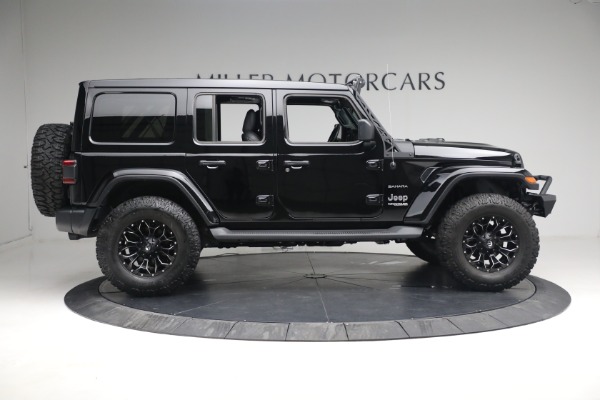 Used 2020 Jeep Wrangler Unlimited Sahara for sale Sold at Aston Martin of Greenwich in Greenwich CT 06830 11