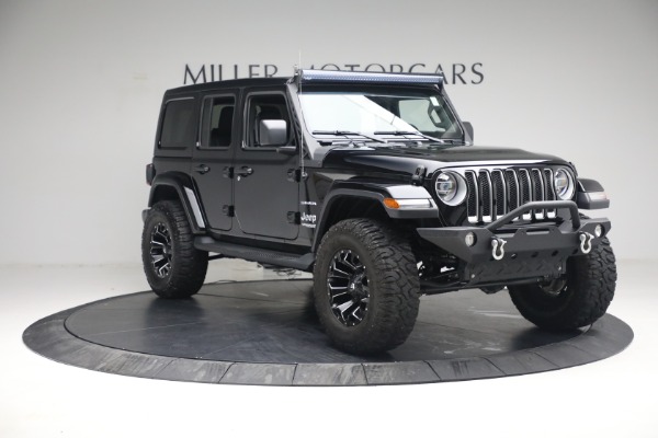 Used 2020 Jeep Wrangler Unlimited Sahara for sale Sold at Aston Martin of Greenwich in Greenwich CT 06830 13