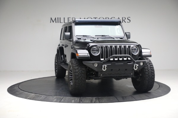 Used 2020 Jeep Wrangler Unlimited Sahara for sale Sold at Aston Martin of Greenwich in Greenwich CT 06830 14