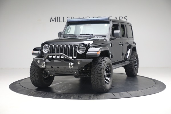 Used 2020 Jeep Wrangler Unlimited Sahara for sale Sold at Aston Martin of Greenwich in Greenwich CT 06830 16