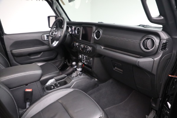 Used 2020 Jeep Wrangler Unlimited Sahara for sale Sold at Aston Martin of Greenwich in Greenwich CT 06830 20