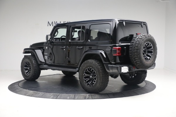 Used 2020 Jeep Wrangler Unlimited Sahara for sale Sold at Aston Martin of Greenwich in Greenwich CT 06830 6