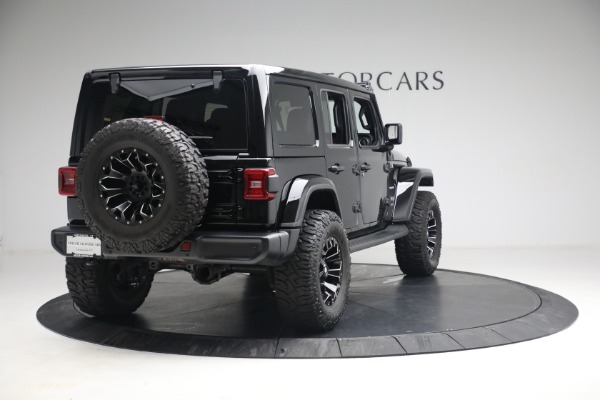 Used 2020 Jeep Wrangler Unlimited Sahara for sale Sold at Aston Martin of Greenwich in Greenwich CT 06830 9
