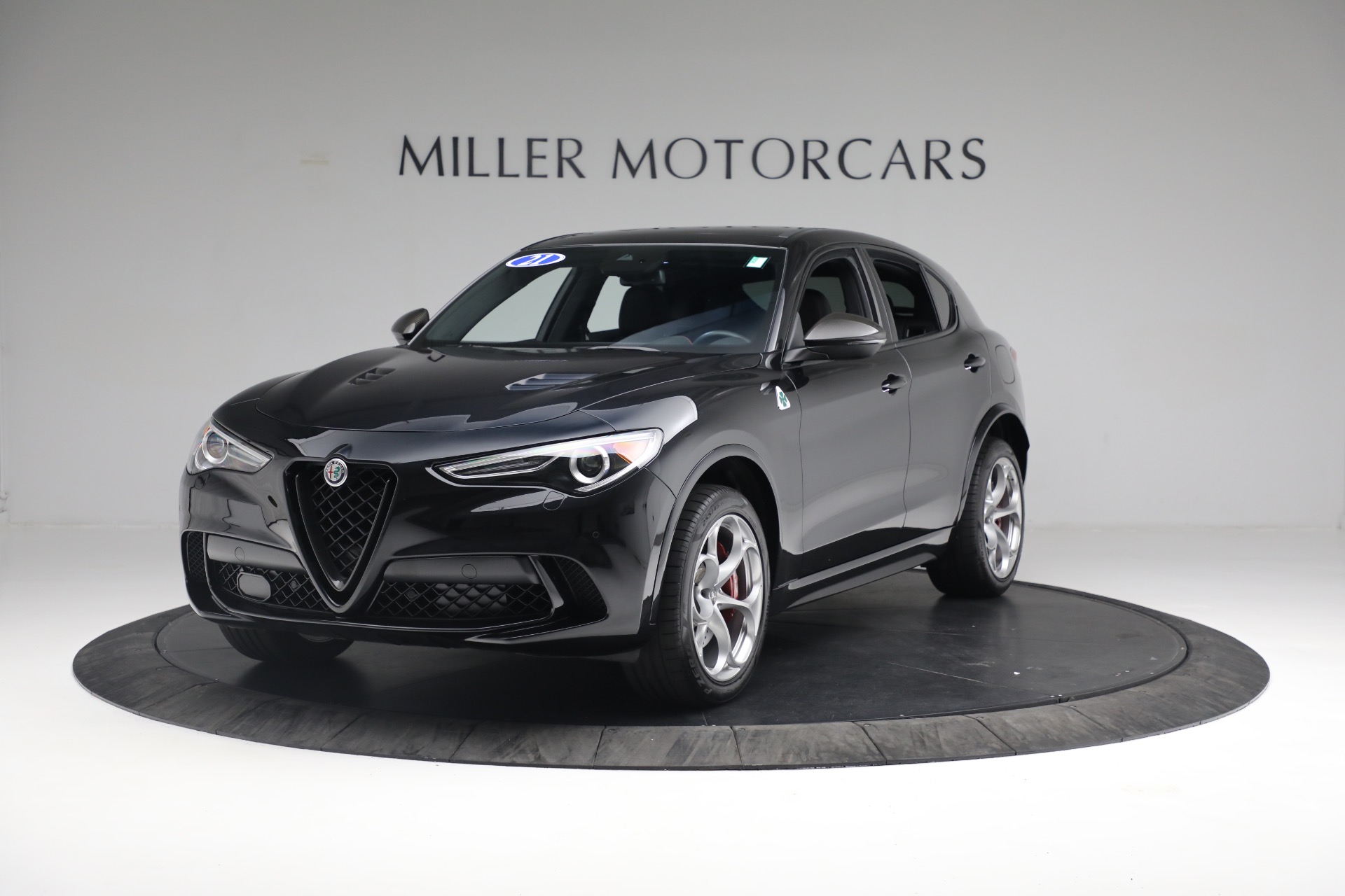 Used 2021 Alfa Romeo Stelvio Quadrifoglio for sale Sold at Aston Martin of Greenwich in Greenwich CT 06830 1