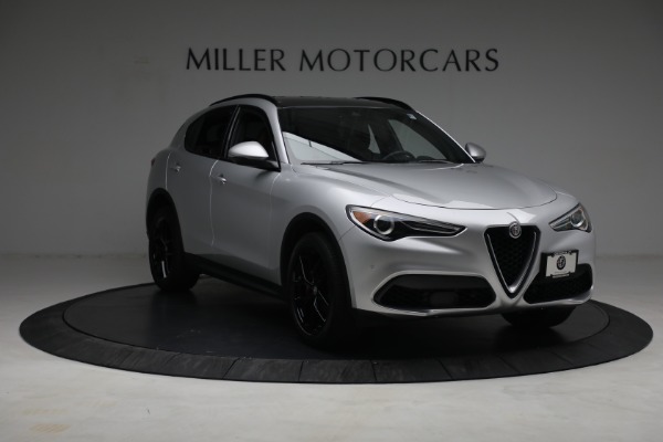 Used 2018 Alfa Romeo Stelvio Ti Sport for sale Sold at Miller Motorcars Aston Martin in Greenwich CT 06830 11