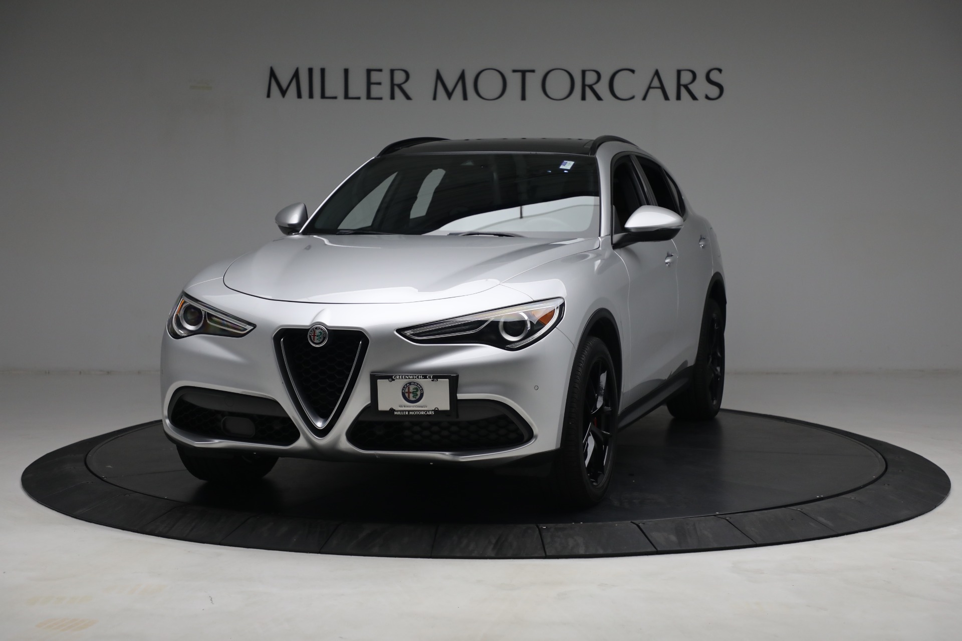 Used 2018 Alfa Romeo Stelvio Ti Sport for sale Sold at Miller Motorcars Aston Martin in Greenwich CT 06830 1