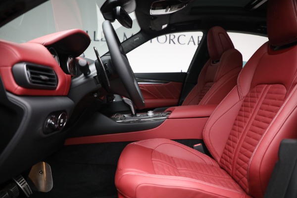 New 2022 Maserati Levante Trofeo for sale Sold at Miller Motorcars Aston Martin in Greenwich CT 06830 14