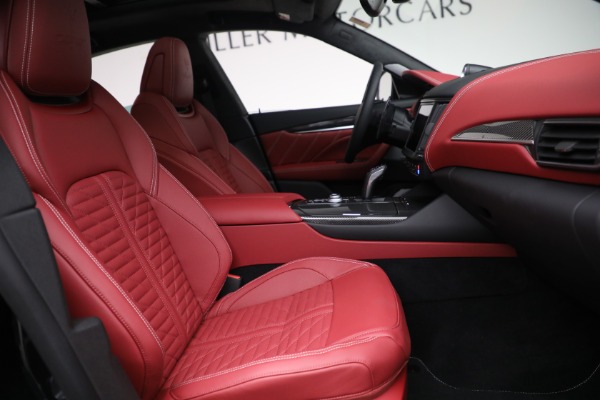 New 2022 Maserati Levante Trofeo for sale Sold at Miller Motorcars Aston Martin in Greenwich CT 06830 27