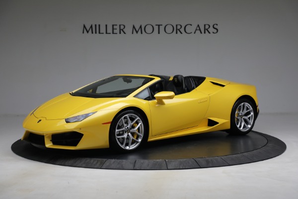 Used 2017 Lamborghini Huracan LP 580-2 Spyder for sale Sold at Aston Martin of Greenwich in Greenwich CT 06830 2
